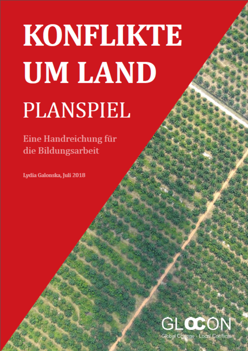 GLOCON-Planspiel „Konflikte um Land“